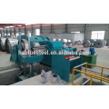 Línea de corte longitudinal de alta precisión y máquina de rebobinado, acero laminado en caliente y rollo en frío de acero y acero inoxidable Slitting Machine Line